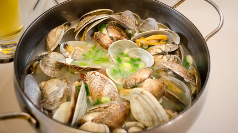Recette simple pour cuisiner des palourdes fraîches
