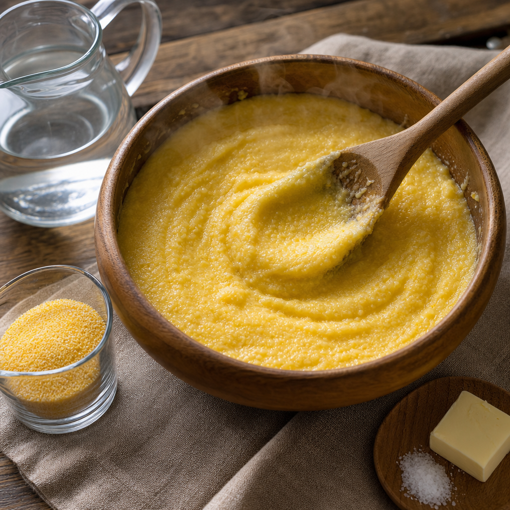 Combien d’eau pour 250 g de polenta ? Proportions et cuisson